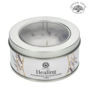 Bougie Green Tree Healing, Boite fermée.