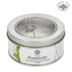 Bougie Green Tree Positivity, bougie parfumée au thé vert.