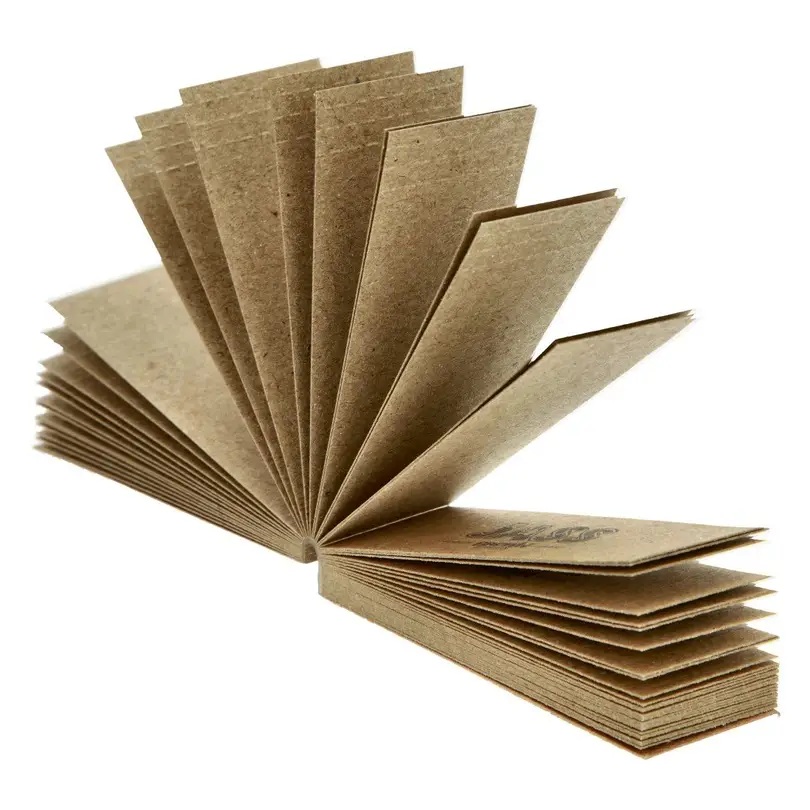 Jass Filtre Carton Brown Hard L, 1 Carnet ouvert