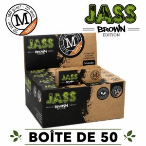 Jass Filtre Carton Brown Hard M, Boîte de 50