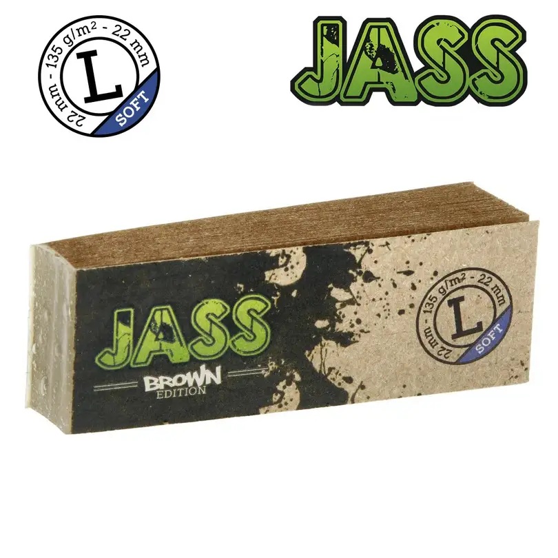 JASS Filtre Carton Brown Soft L, Carnet de 50