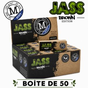 JASS Filtre Carton Brown Soft M, Boîte de 50