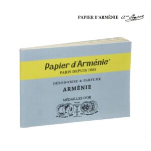 Papier d'Arménie Arménie, Carnet.