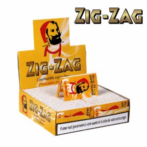 Feuilles regular ZIG-ZAG Le Zouave, Boîte de 25 Carnets
