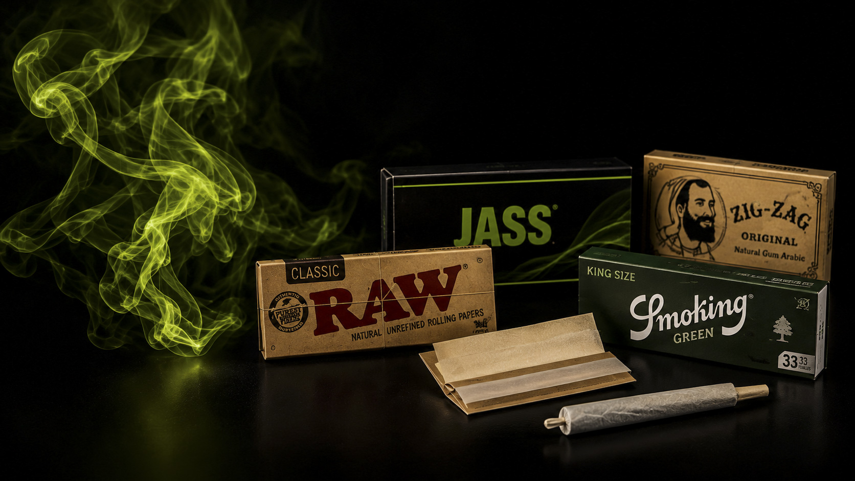 Image de catégorie, contenant des feuilles à rouler jass, RAW, Zig Zag, Smoking.